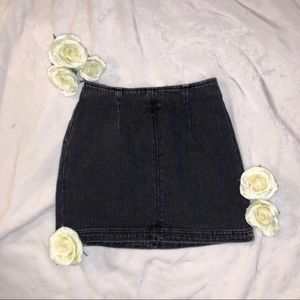 Black Denim Skirt | PacSun